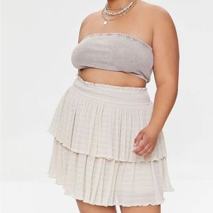 Forever 21 flowy plus size skirt